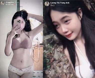 Trang Anh với ánh mắt gợi tình
