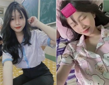 Em Ngọc Hân 2K8, lớp trưởng 11A8 có bướm đẹp