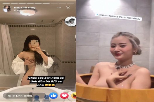 Triệu Linh Trang hot TikTok xuất hiện clip nổi bật